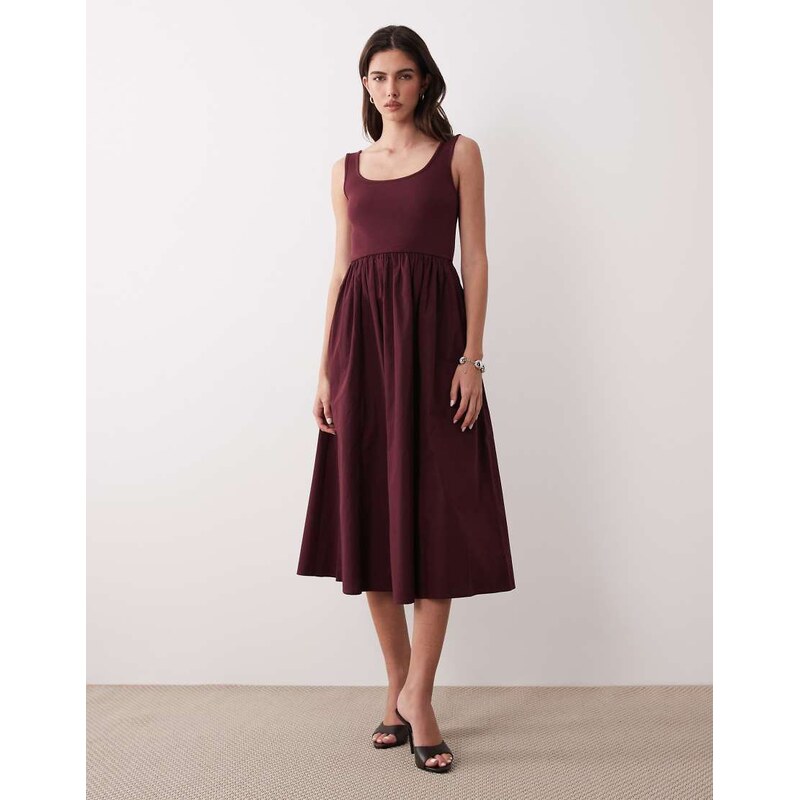 Nobodys Child Colorado sleeveless scoop-neck midi dress in