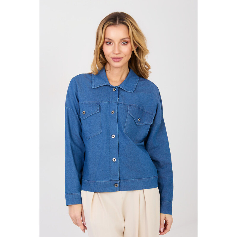 džínová bunda model 223822 Rue Paris