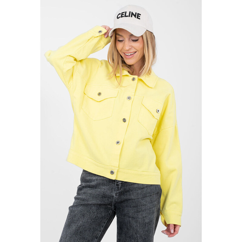 džínová bunda model 223817 Rue Paris