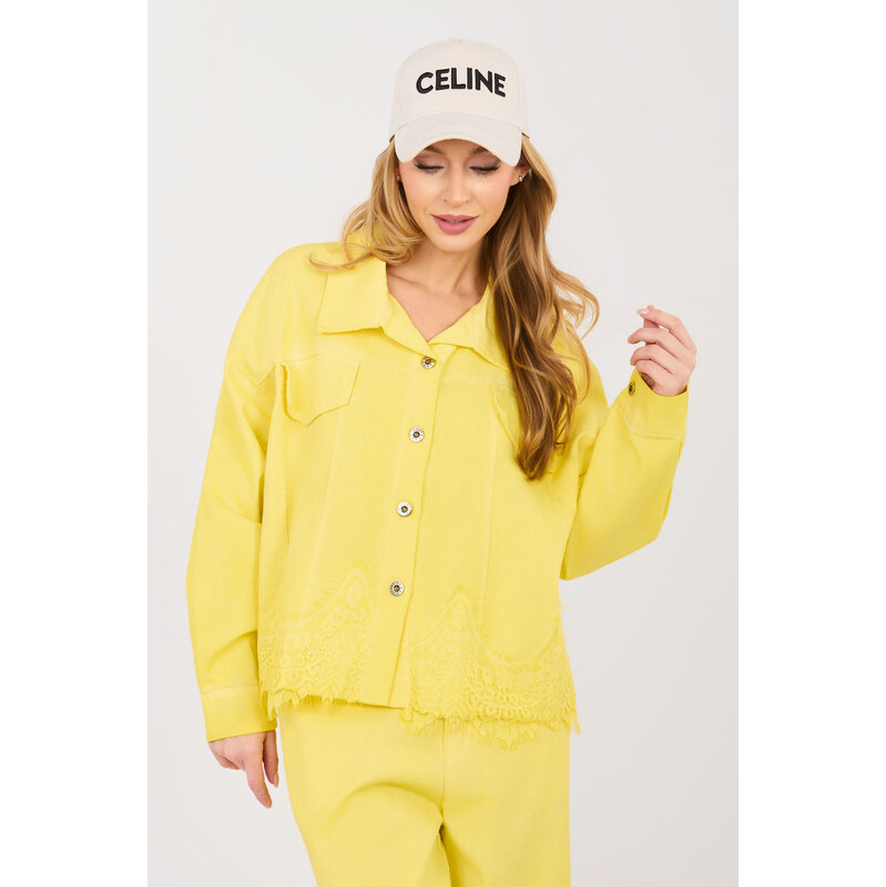 džínová bunda model 223948 Rue Paris