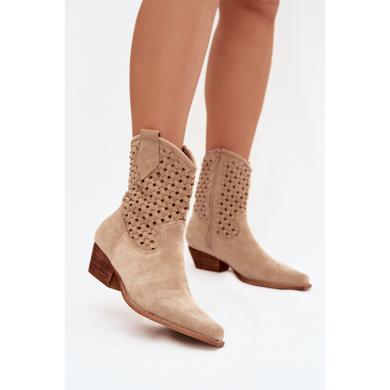 Boty na podpatku model 223853 Step in style