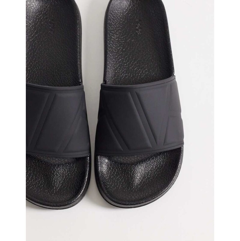 ASOS DESIGN slider in black