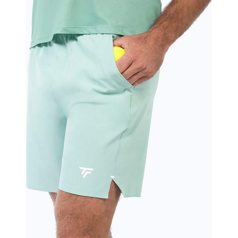 Pánské tenisové šortky Tecnifibre Team Stretch Short sage