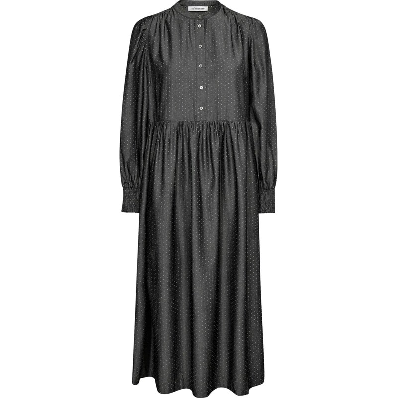cocouture Šaty Diana antracitová / bílá 113075286