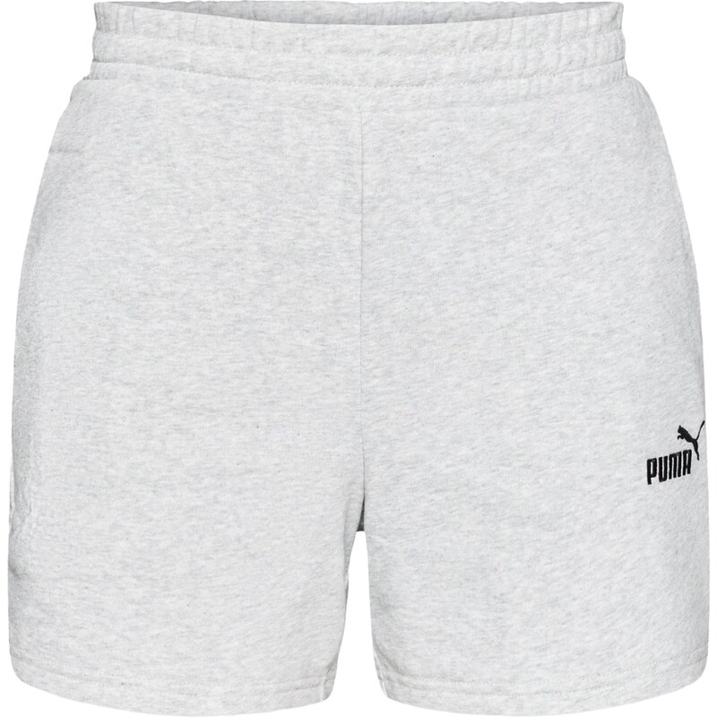 PUMA Sportovní kalhoty ESS No. 1 světle šedá / černá 113075624