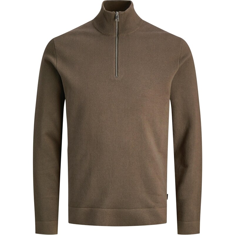 JACK & JONES Svetr JPRBLAMilano čokoládová