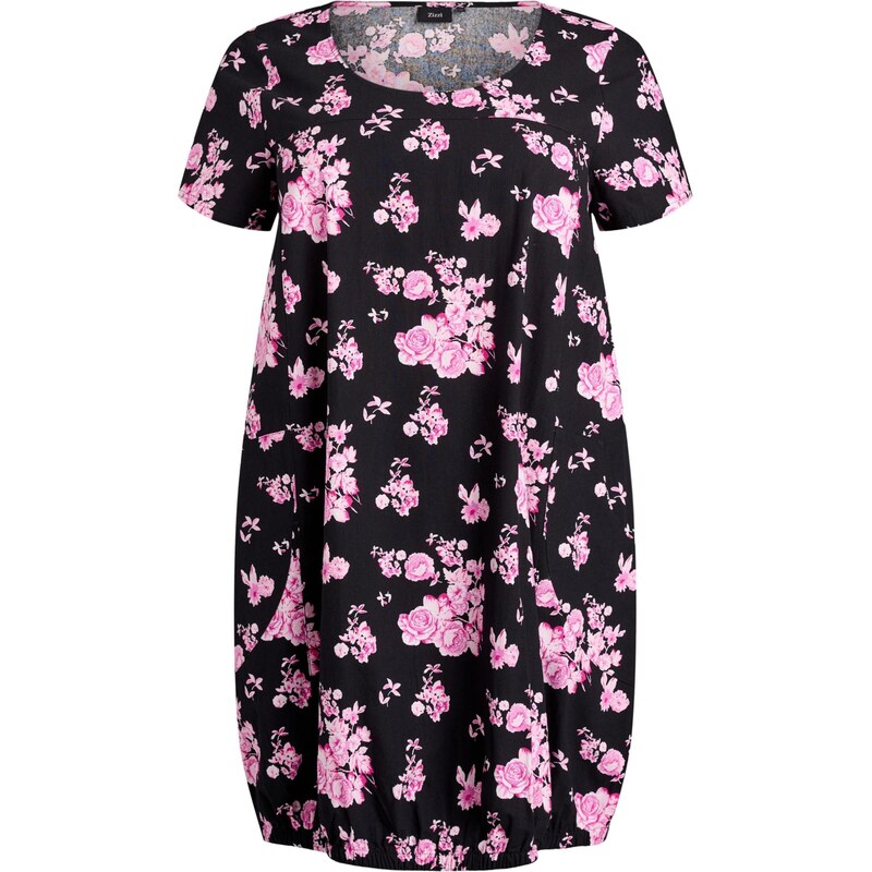Zizzi Šaty Jeasy pink / černá 113075788