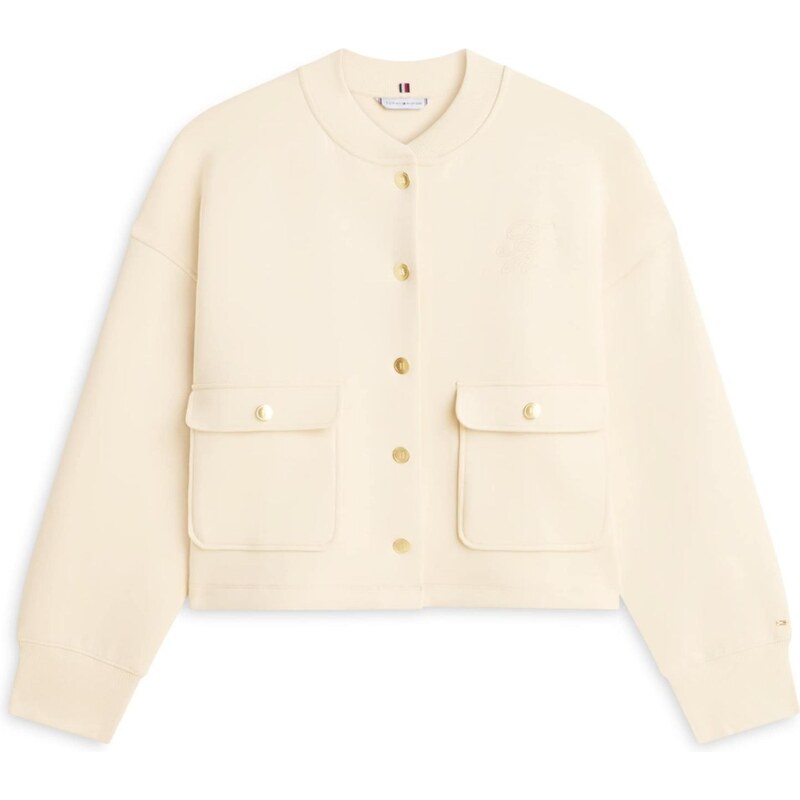 TOMMY HILFIGER Mikina krémová