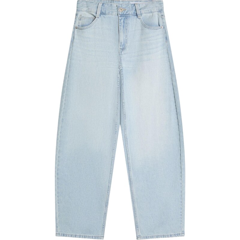 Bershka Džíny světlemodrá