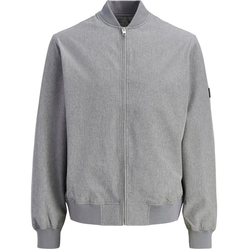 JACK & JONES Přechodná bunda JPRBLAaspen šedý melír