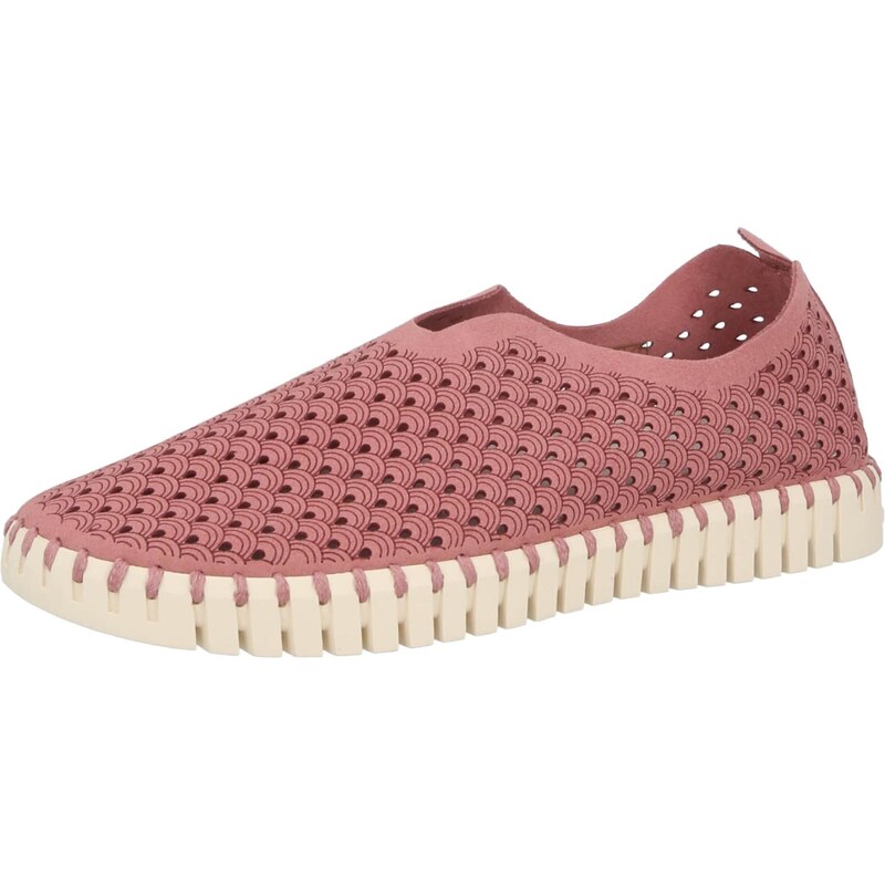 ILSE JACOBSEN Slip on boty burgundská červeň / pastelově červená 113077949