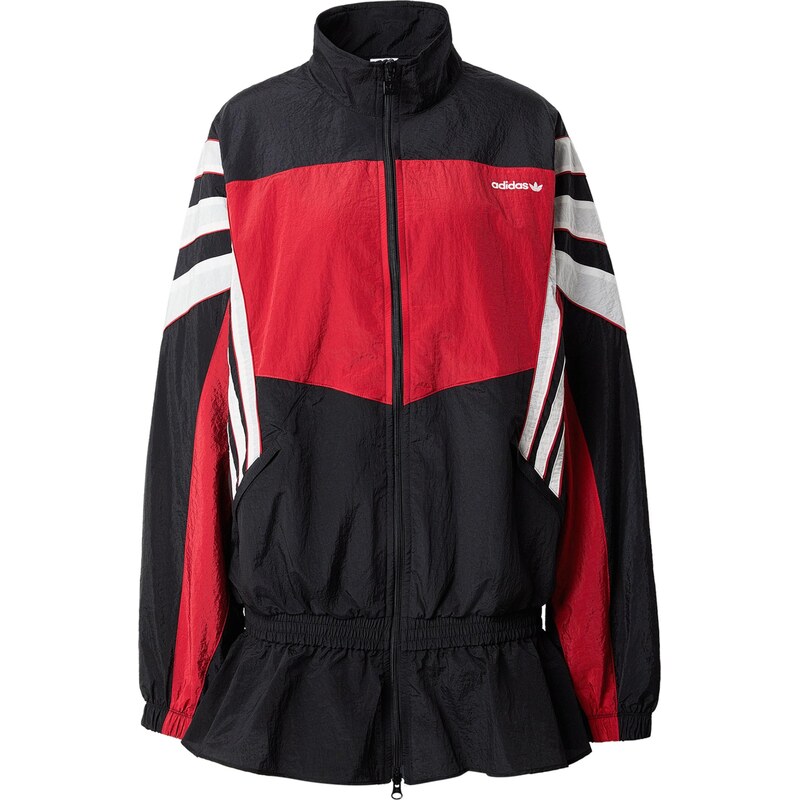 ADIDAS ORIGINALS Přechodná bunda SANTIAGO červená / černá / bílá 113078149