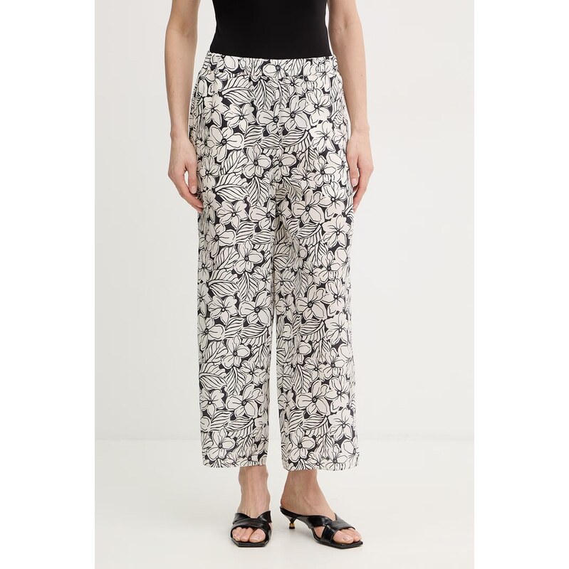 Weekend Max Mara Hedvábné kalhoty Weekend Max Mara NIRVANA