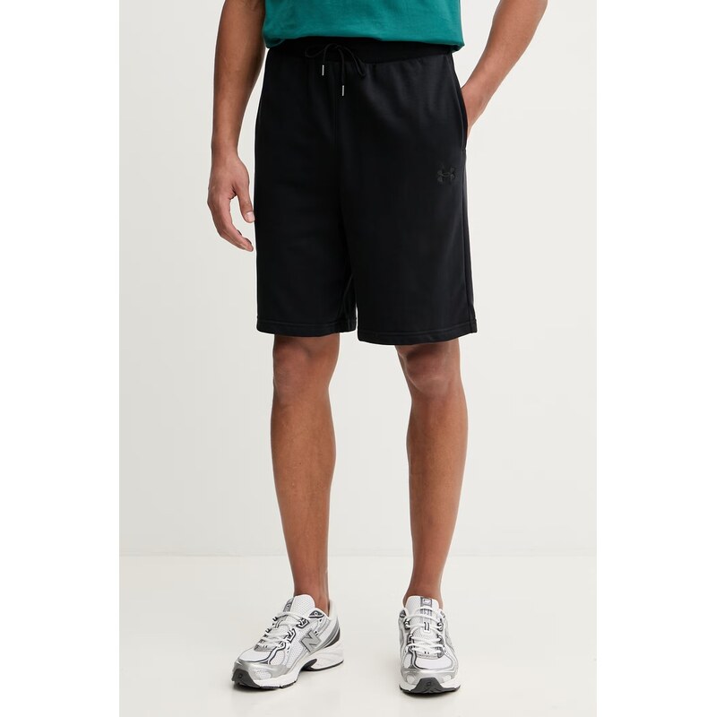 Under Armour teplákové šortky pánské s bavlnou Rival