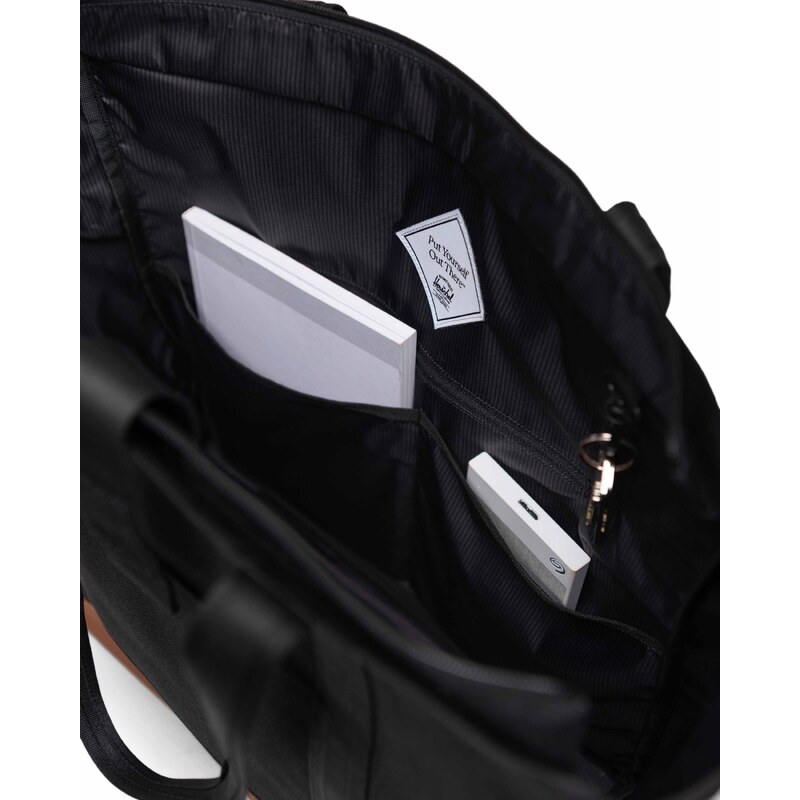 Herschel Heritage Tote Vapor Diamond/Charcoal Gray