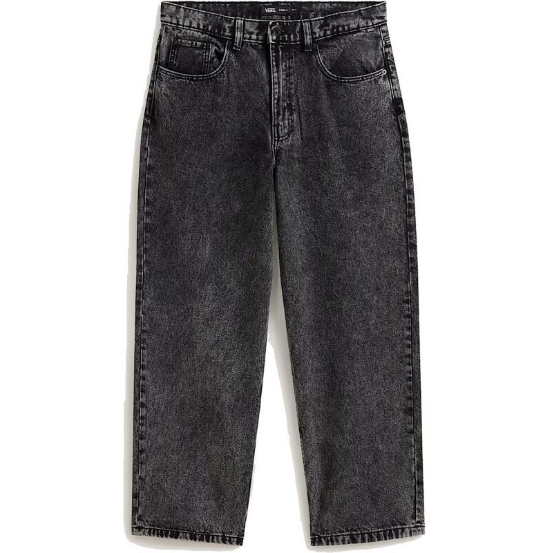KALHOTY VANS Check-5 Baggy Denim - černá -