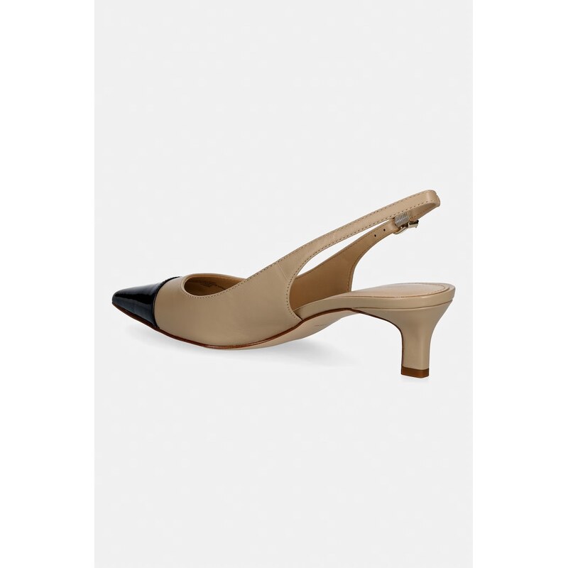 Lodičky MICHAEL Michael Kors Amara Toe Cap Sling Pump