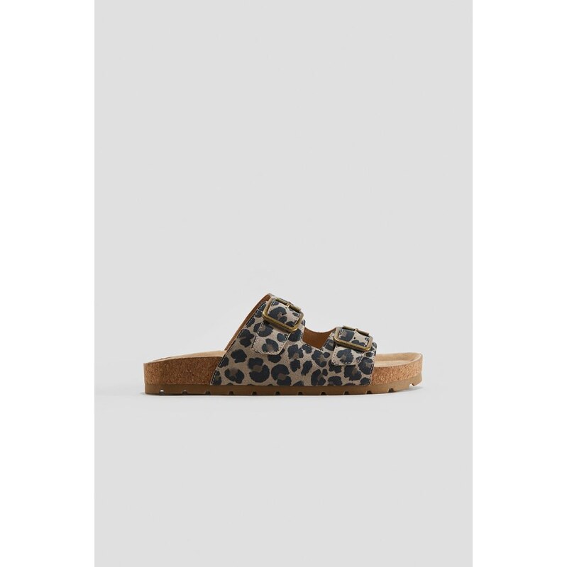 H&M - Dvoupáskové sandály - béžová 108509918