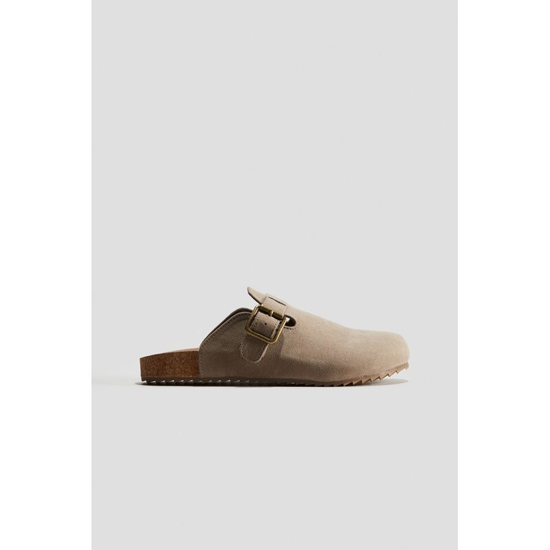 H&M - Nopkové sandály - hnědá 113028430