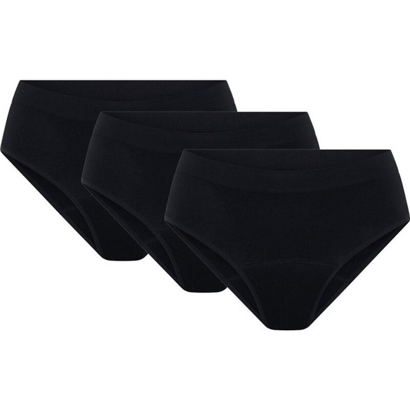 3PACK menstruační kalhotky Modibodi Soft Stretch Seamless Bikini Brief 113088729