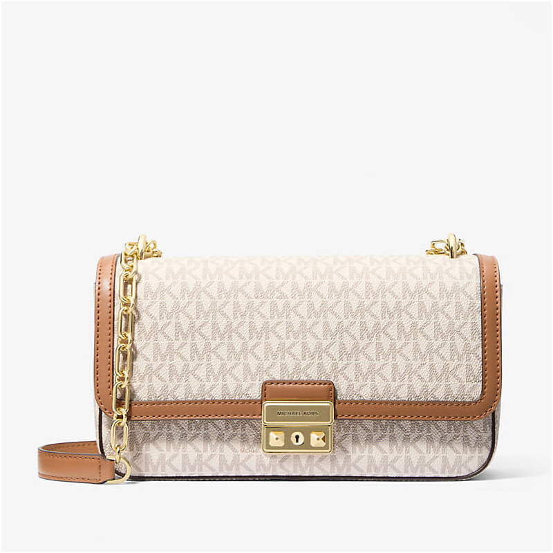 Kabelka Michael Kors Lg Conv Chain Shoulder Vanilla/ Acorn Universal 113090766