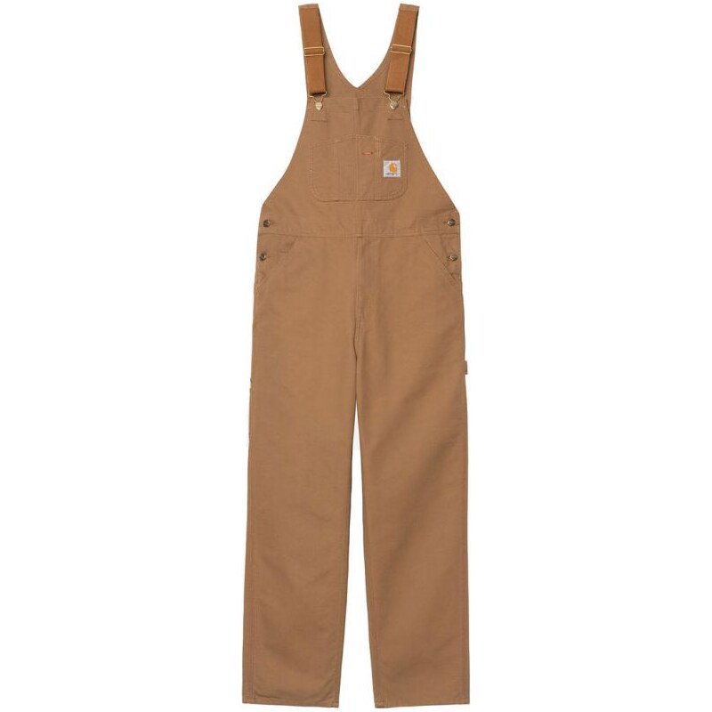 LACLÁČE CARHARTT WIP Bib Overall - hnědá -