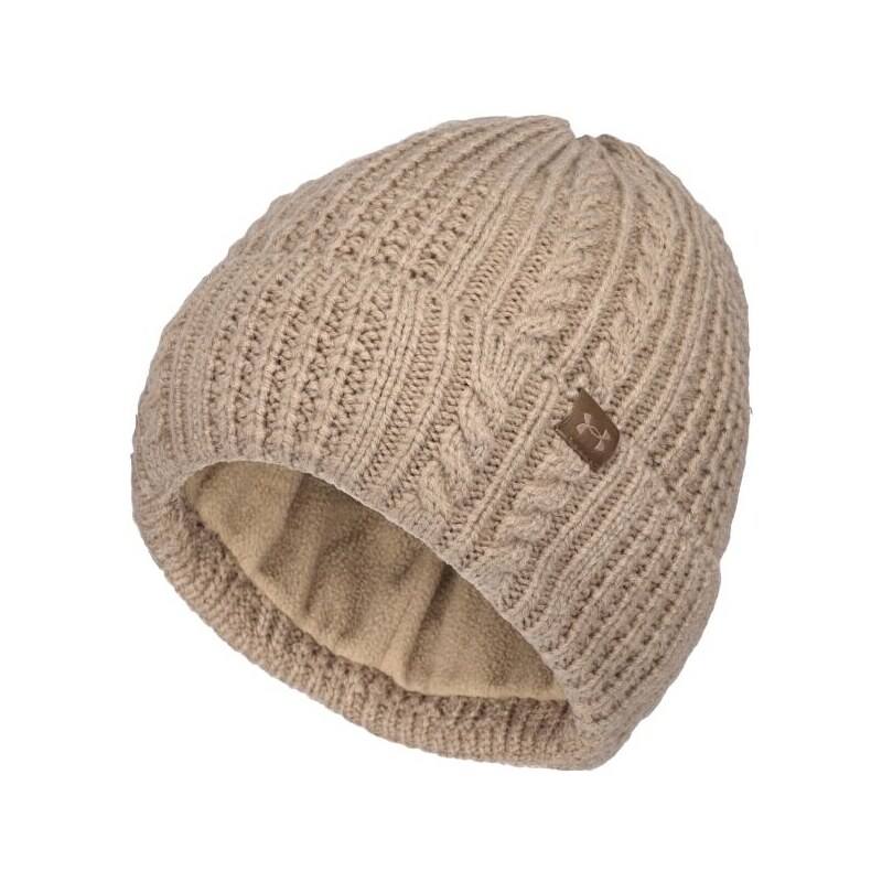 Under Armour HALFTIME CABLE KNIT BEANIE Dámská zimní čepice