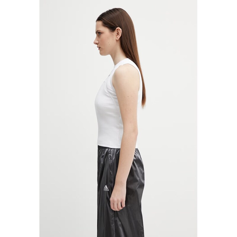 Off-White top dámský bavlněný s elastanem Off Stamp