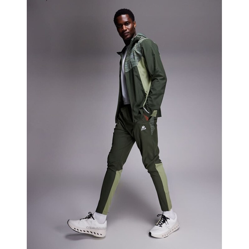 Montirex Trail Panel 2.0 running joggers in green
