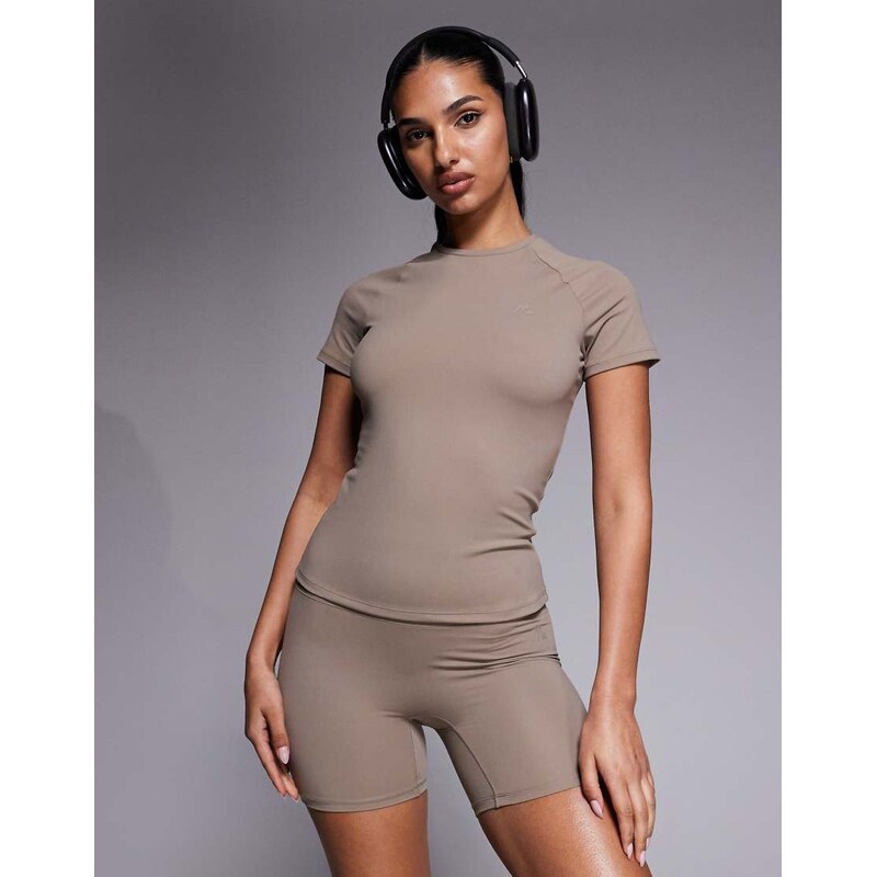 Montirex Form baby t-shirt in brown