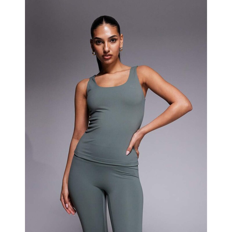 Montirex Form tank in dark olive-Green