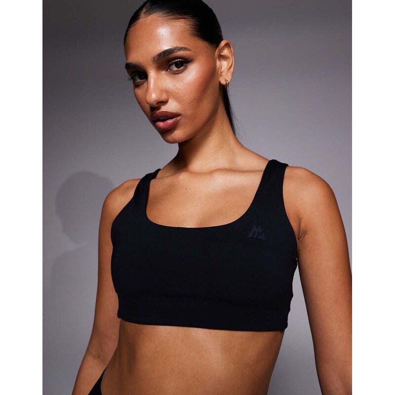 Montirex Form light support sports bra in black 113091530