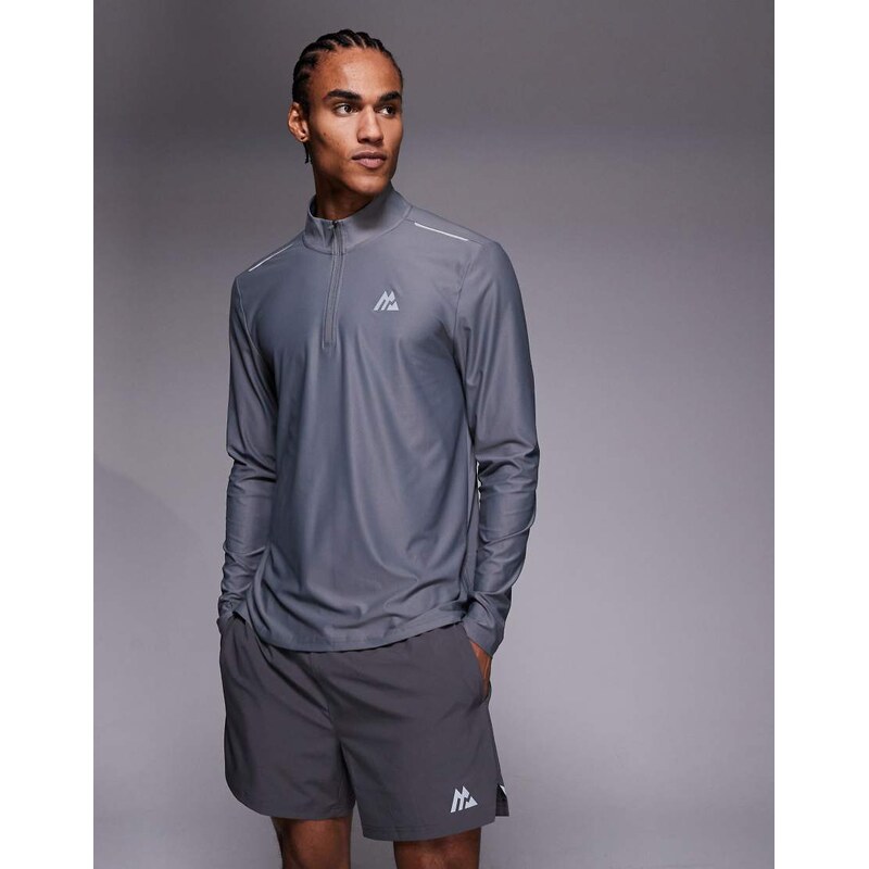 Montirex Charge 2.0 1/2 zip in grey