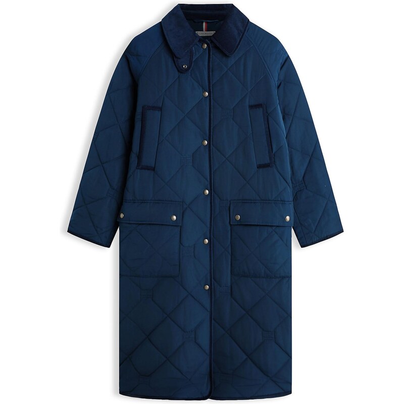 TOMMY HILFIGER Přechodný kabát námořnická modř