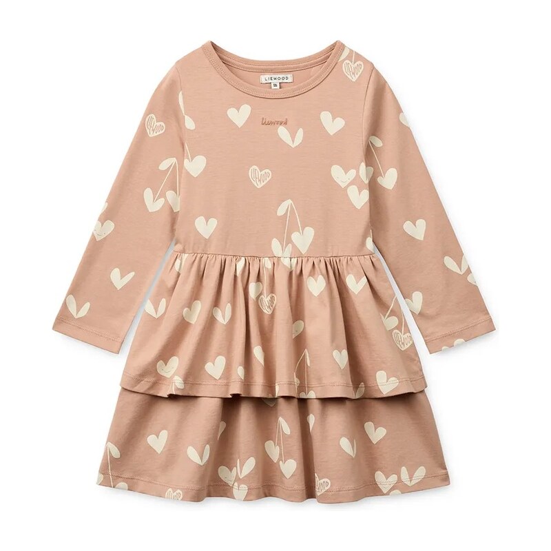 Dětské bavlněné šaty Liewood Mindy LS Dress 113292112