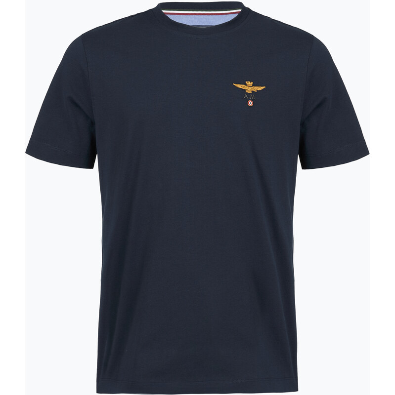 Pánské tričko Aeronautica Militare TS1580UJ00372 navy blue
