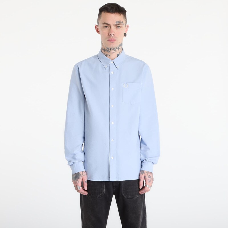 Košile FRED PERRY Oxford Shirt Light Smoke M