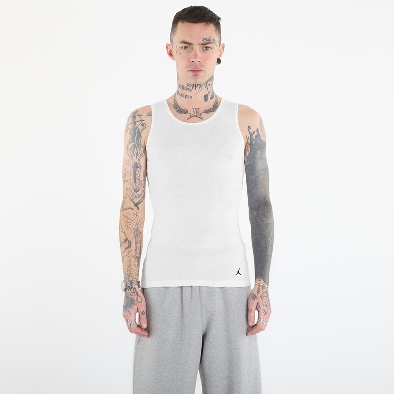 Tílko Jordan Jhm Flight Base Tank 2-Pack White M