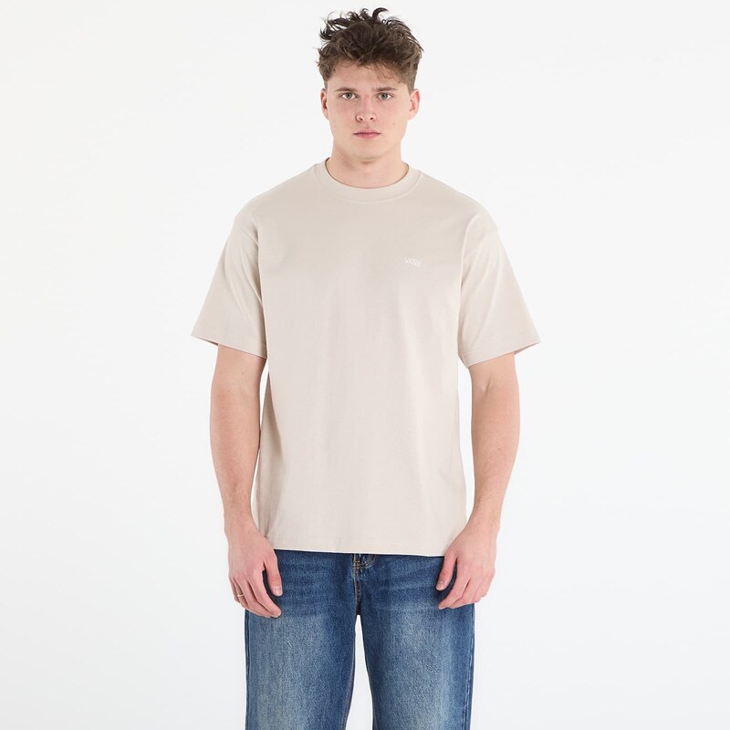 Tričko Vans Left Chest II Loose SS T-Shirt Oatmeal XL