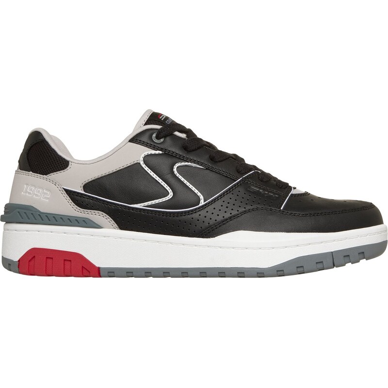 Skechers Muži S-1992 - Argent Shoes v Černá/Červené, Velikost 39