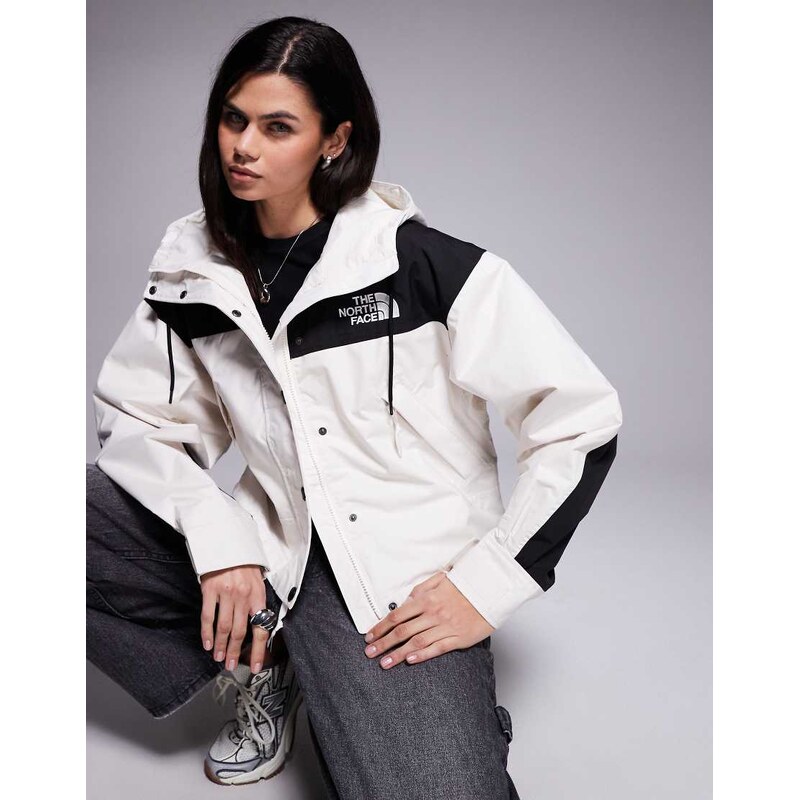 The North Face Reign On waterproof jacket in off white 115521232