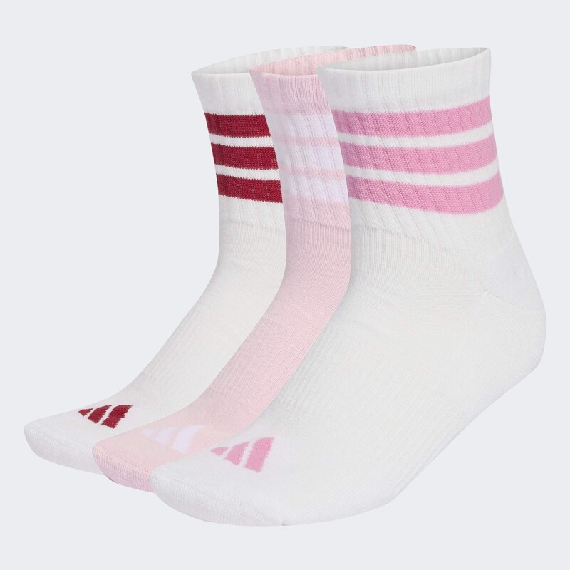 adidas Performance adidas 3 Stripes CUSHIONED SPORTSWEAR MID CUT SOCKS 113099246