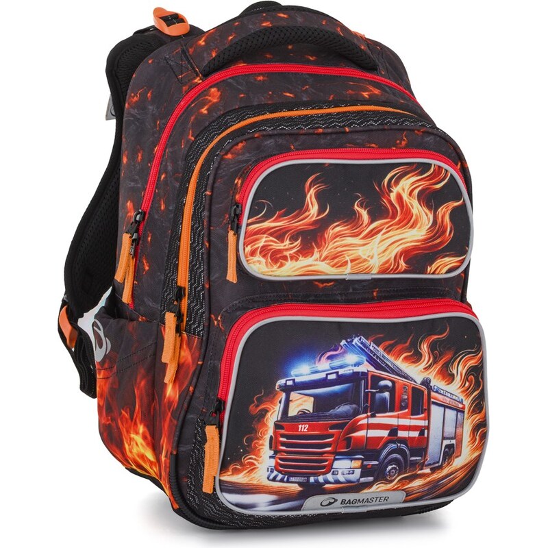 Bagmaster DOPI 26 B školní batoh – hasiči