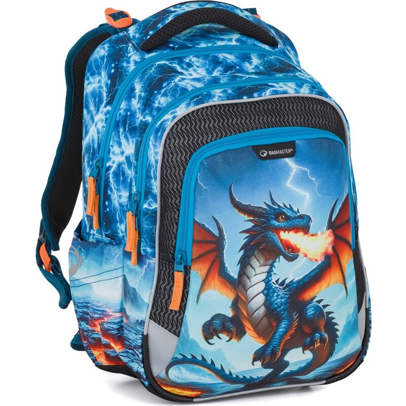 Bagmaster LUMI 26 D školní batoh – drak