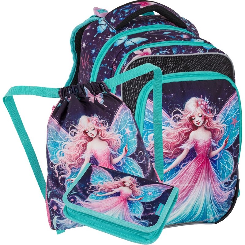 Bagmaster BETA 26 A malý školní set pro prvňáčky – víla