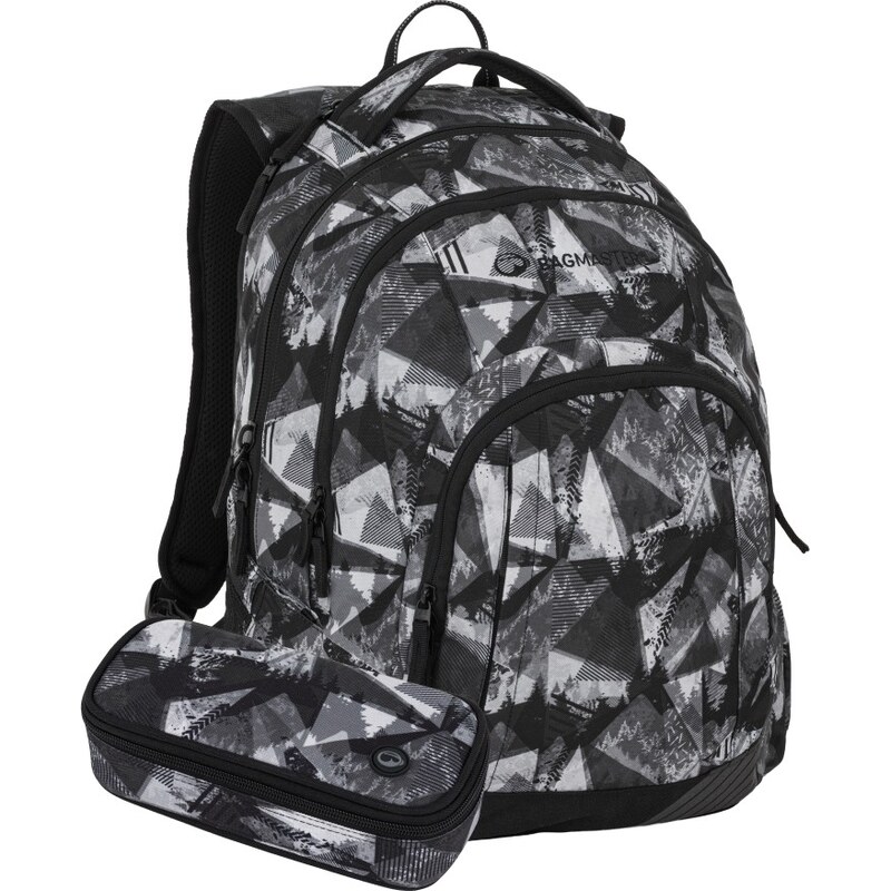 Bagmaster LINCOLN 26 A studentský set – černo-bílý