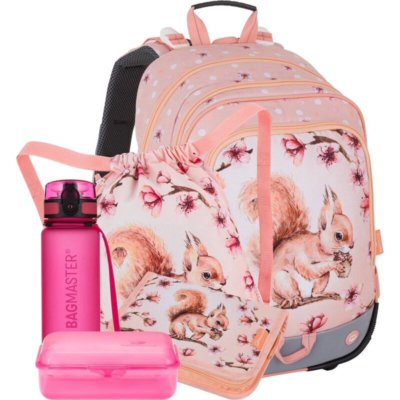 Bagmaster ALFA 26 A velký školní set pro prvňáčky – veverka