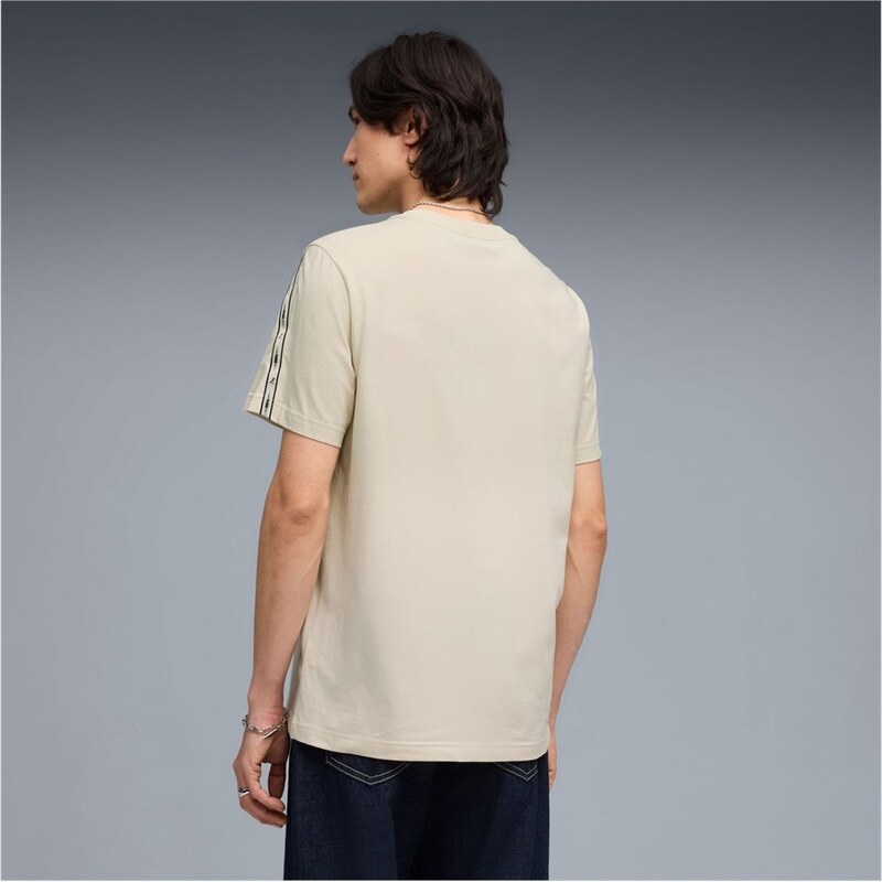 PUMA - ESS TAPE Tee PÁNSKÉ BAVLNĚNÉ TRIKO