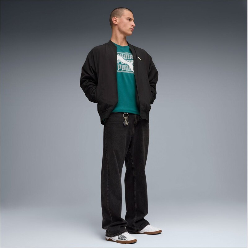 PUMA - GRAPHIC TEE PÁNSKÉ BAVLNĚNÉ TRIKO