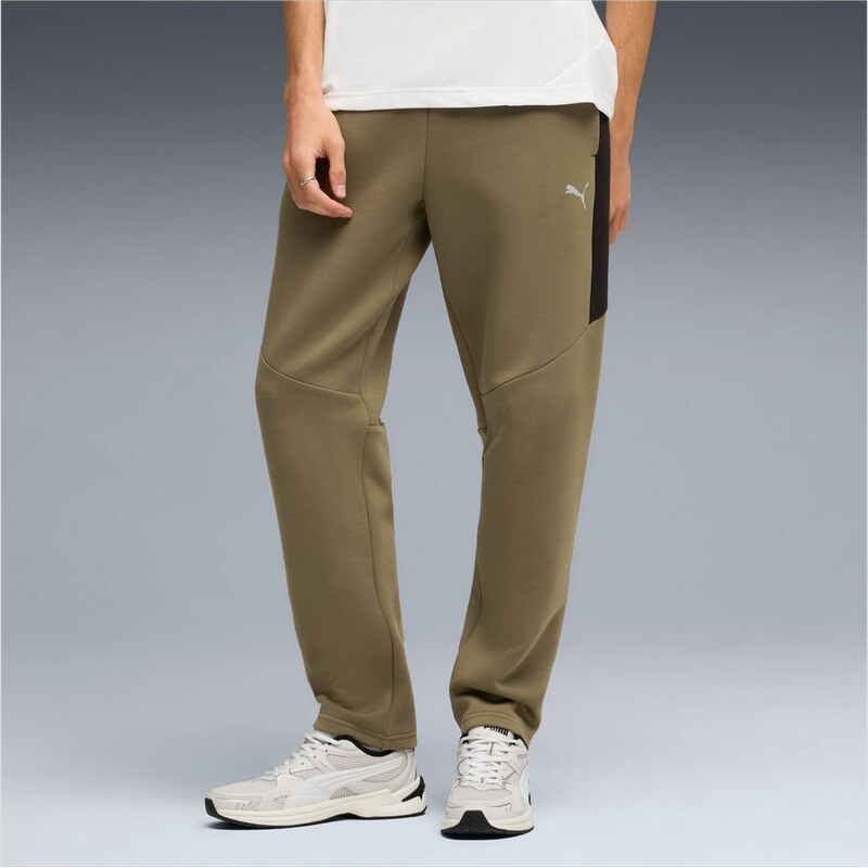 PUMA - EVOSTRIPE PÁNSKÉ BAVLNĚNÉ TEPLÁKY
